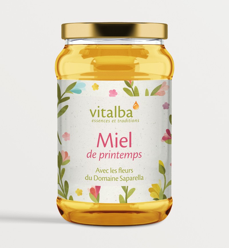 Miel bio de printemps